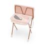 Banheira de Bebê Plástica Galzerano Classic 7045 com Trocador e Suporte Rosê Imagem de Banheira de Bebê Plástica Galzerano Classic 7045 com Trocador e Suporte Rosê