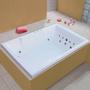 Imagem de Banheira Hidromassagem Astra Cayman Double Luxo 180cmx120cmx52cm - 04 Jatos Branco Acrílico P4 Sem A