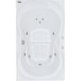 Imagem de Banheira Hidromassagem Astra Due Super Luxo 160cmx90cmx44cm - 04 Jatos Acrílico P3 Com Aquecedor 220V