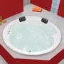 Imagem de Banheira Hidromassagem Astra Firenze Luxo 150cmx150cmx45cm - 06 Jatos Gel-Coat P1 Sem Aquecedor