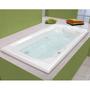 Imagem de Banheira Hidromassagem Astra Prima Luxo 150cmx90cmx44cm - 04 Jatos Branco Gel-Coat P4 com Aquecedor 110V