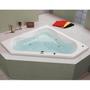 Imagem de Banheira Hidromassagem Astra Quantum Luxo 207cmx140cmx58cm - 04 Jatos Gel Coat P2 Com Aquecedor 110V