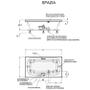 Imagem de Banheira Hidromassagem Jacuzzi Spazia 90 1,50mx90cmx46cm - 06 Jatos - Com aquecedor Com Aquecedor