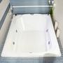 Imagem de Banheira Hidromassagem Ouro Fino Acrilbath Top Line 1,40mx80cmx42cm 03 Jatos com Aquecedor
