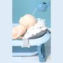 Imagem de Banheira Infantil Dobrável Com Caminha Para Banho Neném Baby
