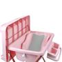 Imagem de Banheira Millenia Burigotto , Com Suporte Trocador Burigotto, Mon Amour - Rosa