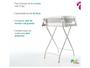 Banheira Para Bebê Dobrável C/Suporte Wish Branco Maxi Baby Imagem de Banheira Para Bebê Dobrável C/Suporte Wish Branco Maxi Baby