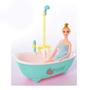 Imagem de Banheira Para Boneca Com Chuveiro Baby Doll Bath a Pilha. - DM TOYS