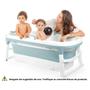 Imagem de Banheira Spa Ofurô Dobrável Max Infantil Adulto Grande - Rosa