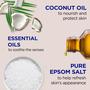 Imagem de Banho de Espuma Dr. Teal's Nourish & Protect com Sal de Epsom - 1L (Kit com 4 Unidades)