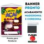 Imagem de Banner Açaí 30x40cm tam: P Placas Iguassu para Pendurar, Divulgar e Vender - Perfeito para Uso Interno e Externo