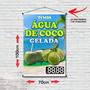 Imagem de Banner Agua De Coco - Faixa Aqui Tem