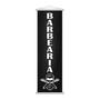 Imagem de Banner Barbearia Barbeiro Barba Caveira Serviço 100x30cm