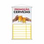 Imagem de Banner  Cervejas Tabela Preços Bebidas Grande