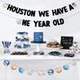 Imagem de Banner de Festa Bessmoso - Espaço Sideral - Primeiro Aniversário em Houston