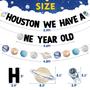 Imagem de Banner de festa Bessmoso Outer Space, primeiro aniversário em Houston