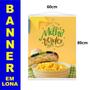 Imagem de Banner em Lona Com Bastão 60x80cm - Milho Verde Com Manteiga