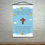 Imagem de Banner Religioso Alegria, P E Amor A Jesus 80X50Cm