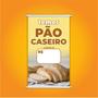 Imagem de Banner Temos Pão Caseiro Padaria Preço Fundo Branco 80X50Cm