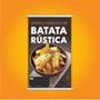 Imagem de Banner Temos Porções Batata Rustica Lanches Lona Grande