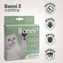 Imagem de Banni 3 Antipulgas Para Gatos Até 2,5kg 0,3ml