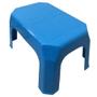 Imagem de Banqueta Infantil Pequena Até 30Kg 15X28Cm Azul Arqplast