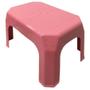 Imagem de Banqueta Infantil Pequena Até 30Kg 15X28Cm Rosa Arqplast