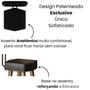 Imagem de Banqueta para balcão Bancada de cozinha Americana Área Gourmet Kit 2 Unidades com os pés Palito