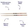 Imagem de Baqueta American Classic 7an Ponta De Nylon Vic Firth