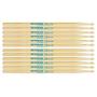 Imagem de Baqueta De Bateria Liverpool Tennessee 2B Marfim 6 Pares