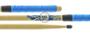 Imagem de Baqueta Spanking Comfort Grip 2B com Ponta de Nylon Azul cabo emborrachado e menos lisa (116754)