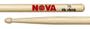 Imagem de Baqueta Vic Firth Nova Series Hickory Padrão 7A Clássica com Ponta de Madeira (6093)