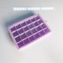 Imagem de Bar Summer Silicone 24 Grid Ice Tray Mold Roxo