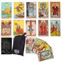 Imagem de Baralho Tarot Rider Waite 78 cartas Plastificadas Carta Grande Arte Original 1909 Ilustradora Pamela Colmam