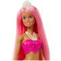 Imagem de Barao Mattel Barbie Sereia Cabelos Rosa