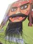 Imagem de Barba e bigode falso preta pirata Fantasia Adulto/ Infantil