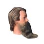 Imagem de Barba Falsa Postiça Realista Castanho Claro Com Bigode+Cola