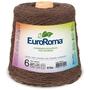 Imagem de Barbante Color Nº 6 610m 600g Marrom 1100 Euroroma