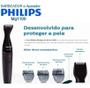 Barbeador e Aparador Íntimo Philips Masculino A Prova Dágua Mg1100/16 Imagem de Barbeador e Aparador Íntimo Philips Masculino A Prova Dágua Mg1100/16
