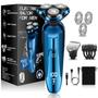 Imagem de Barbeador elétrico Electric Razor Handsomeface para homens com LED