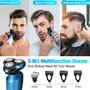 Imagem de Barbeador elétrico Electric Razor Handsomeface para homens com LED