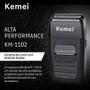 Imagem de Barbeador Kemei Km-1102 Preto 110V/240V: Desempenho E