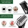 Barbeador Shaver 3 Em 1 Aparelho De Barbear Depilador Elétrico Recarregável - Kemei Imagem de Barbeador Shaver 3 Em 1 Aparelho De Barbear Depilador Elétrico Recarregável