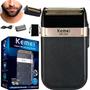 Imagem de Barbeador Shaver Kemei KM-2024, Corte Profissional para Barba e Cabelo