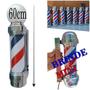 Imagem de Barber Pole Giratório 60Cm Bivolt+Barber Mini 30Cm Oferta.