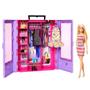 Imagem de Barbie Armário de Luxo Portátil com Boneca - Mattel