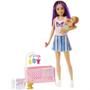Imagem de Barbie Boneca Skipper Conjunto De Dormir - Mattel Hjy33