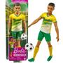 Imagem de Barbie Boneco Ken com Acessório Jogador de Futebol - Mattel HCN16