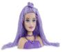 Imagem de Barbie Busto Mini Styling Head Especial Hair Lilas Mattel