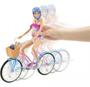 Imagem de Barbie Ciclista Na Bicileta - Mattel Hby28